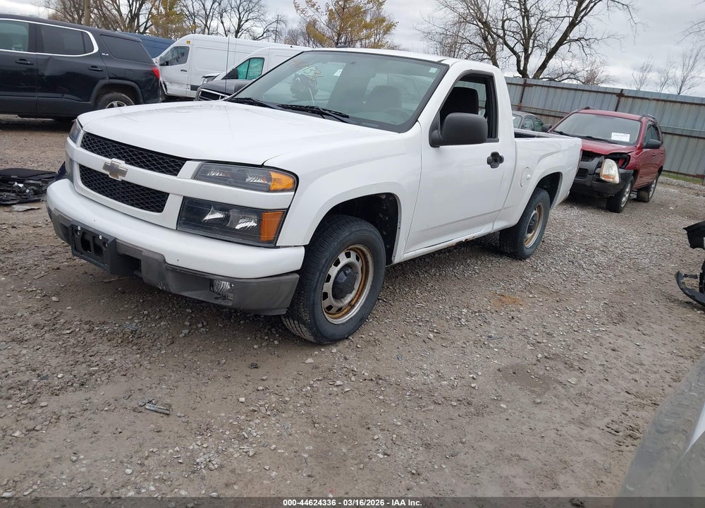 2012 CHEVROLET COLORADO WORK TRUCK VIN: 1GCCSBF92C8148200