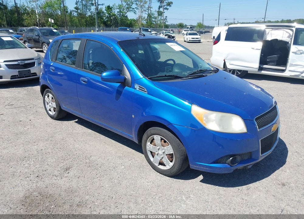 2009 CHEVROLET AVEO LT VIN: KL1TD66E19B629802