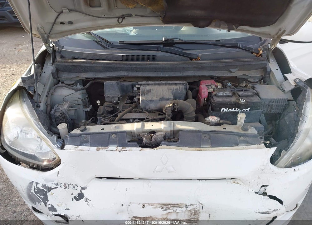 2015 MITSUBISHI MIRAGE DE/RF VIN: ML32A3HJ6FH034882