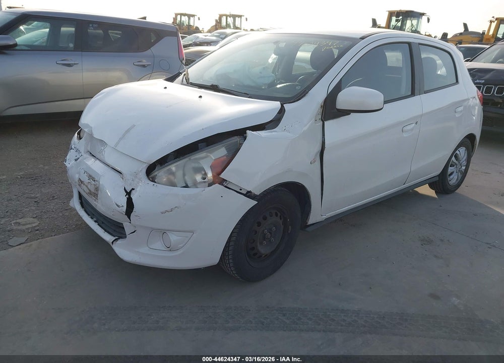 2015 MITSUBISHI MIRAGE DE/RF VIN: ML32A3HJ6FH034882