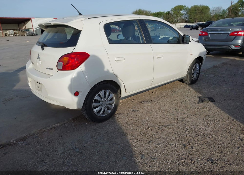 2015 MITSUBISHI MIRAGE DE/RF VIN: ML32A3HJ6FH034882
