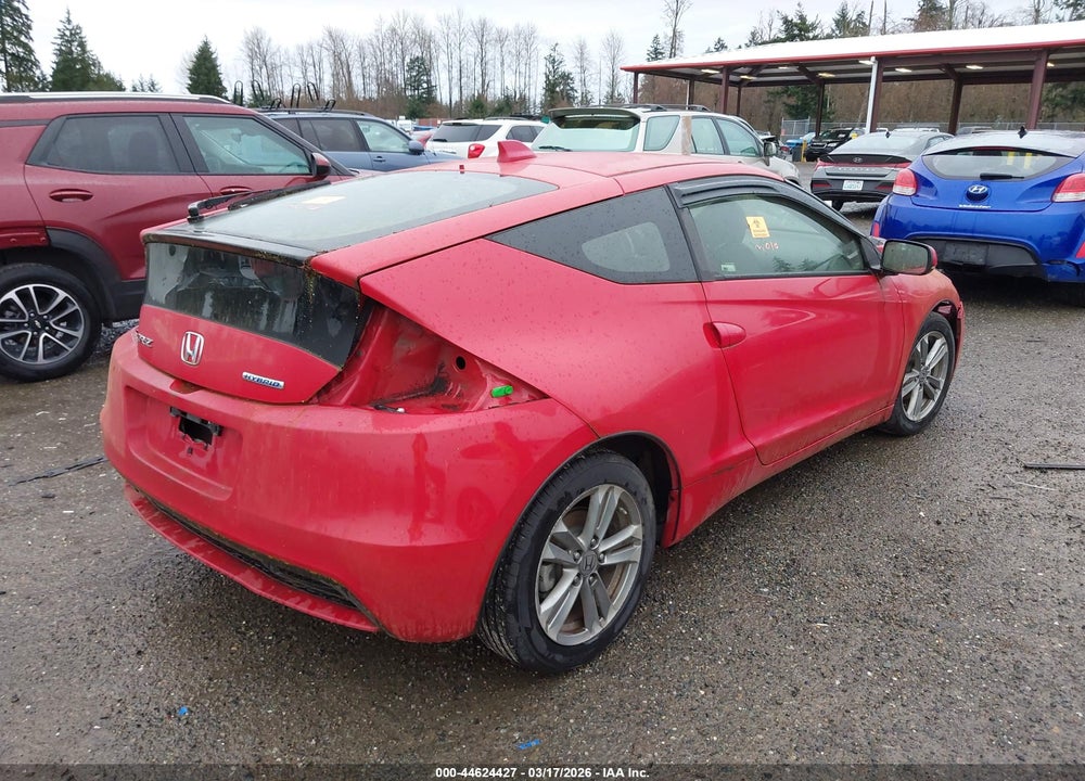 2013 HONDA CR-Z EX VIN: JHMZF1D68DS002100