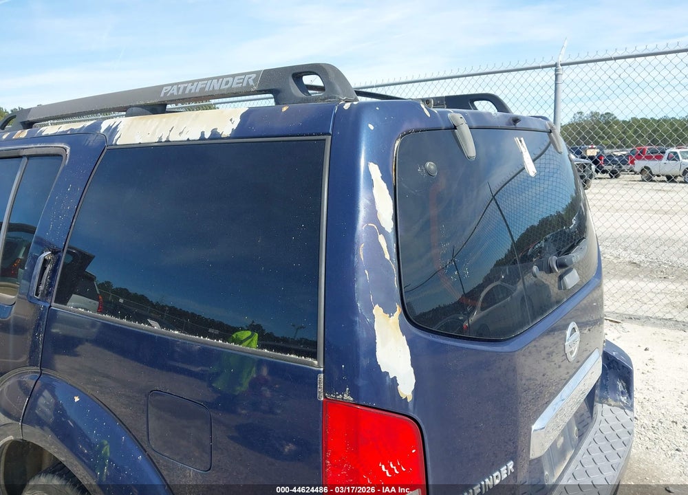 2006 NISSAN PATHFINDER SE VIN: 5N1AR18UX6C678815
