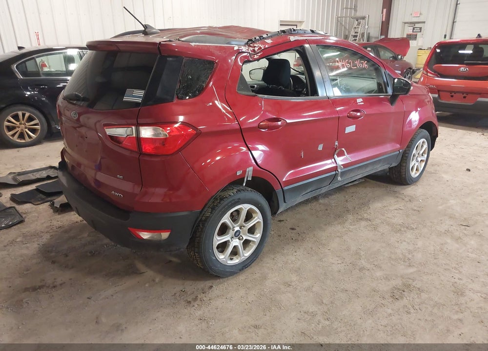 2019 FORD ECOSPORT SE VIN: MAJ6S3GL6KC264174