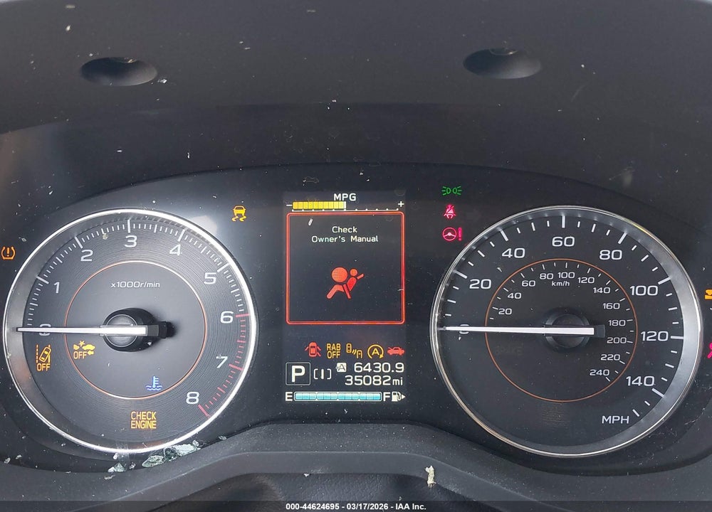 2021 SUBARU CROSSTREK LIMITED VIN: JF2GTHNC6M8210182
