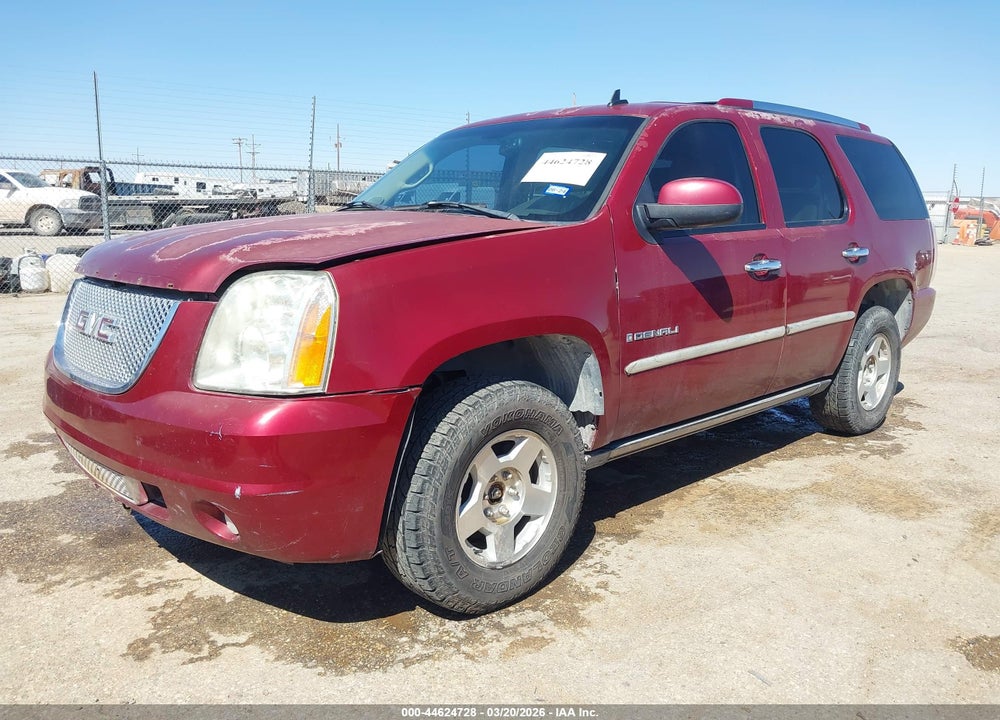 2007 GMC YUKON DENALI VIN: 1GKFK63887J364801