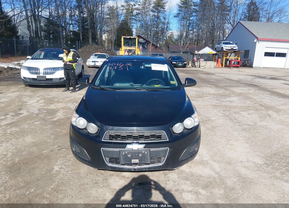 2012 CHEVROLET SONIC 2LT VIN: 1G1JC5SH0C4104778