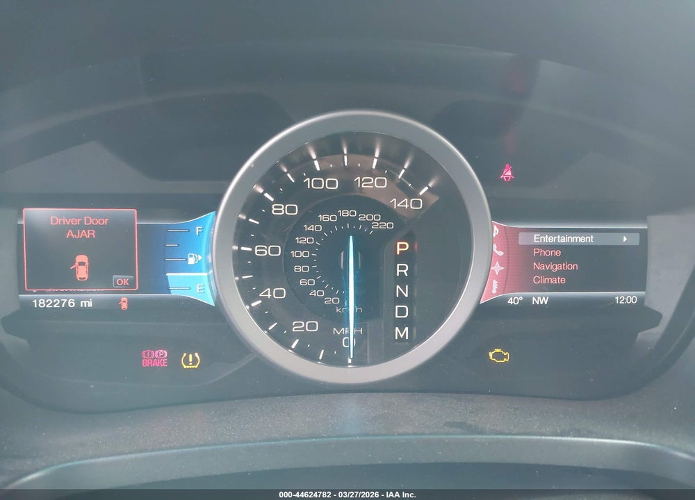 2013 FORD EXPLORER LIMITED VIN: 1FM5K7F81DGC45615