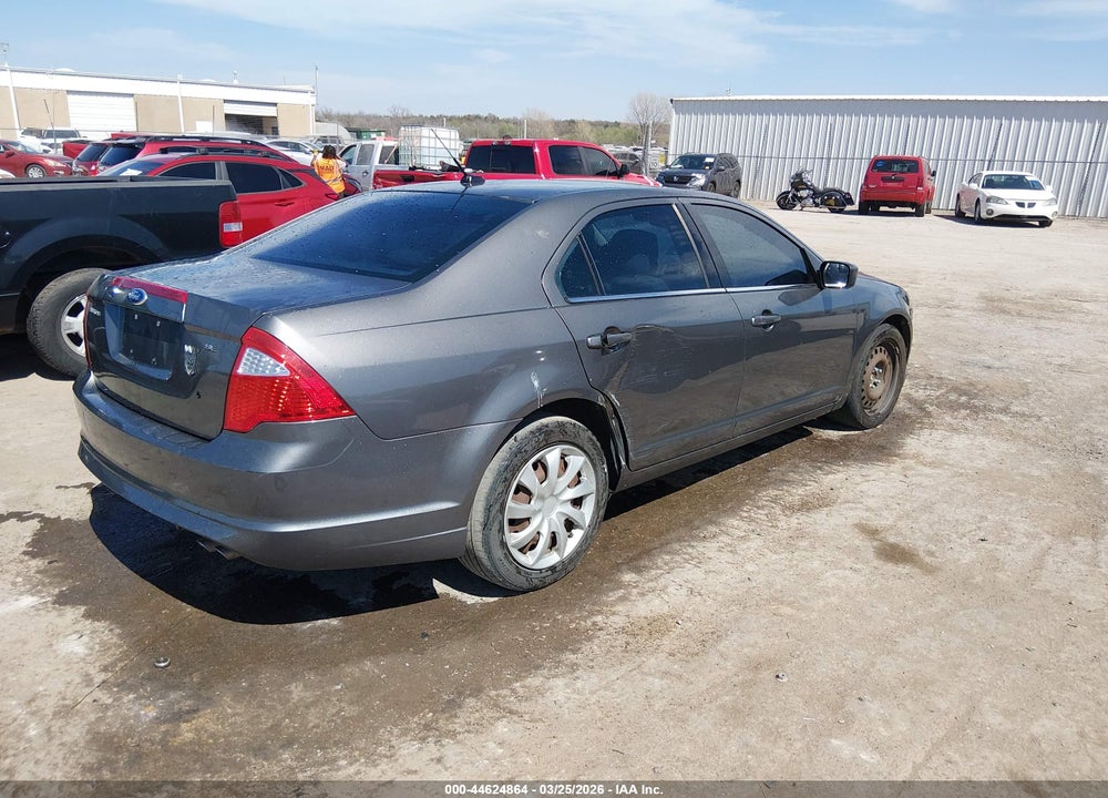 2011 FORD FUSION SE VIN: 3FAHP0HA8BR346396