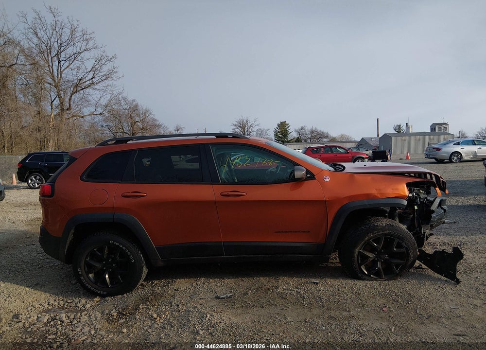 2015 JEEP CHEROKEE TRAILHAWK VIN: 1C4PJMBSXFW576444