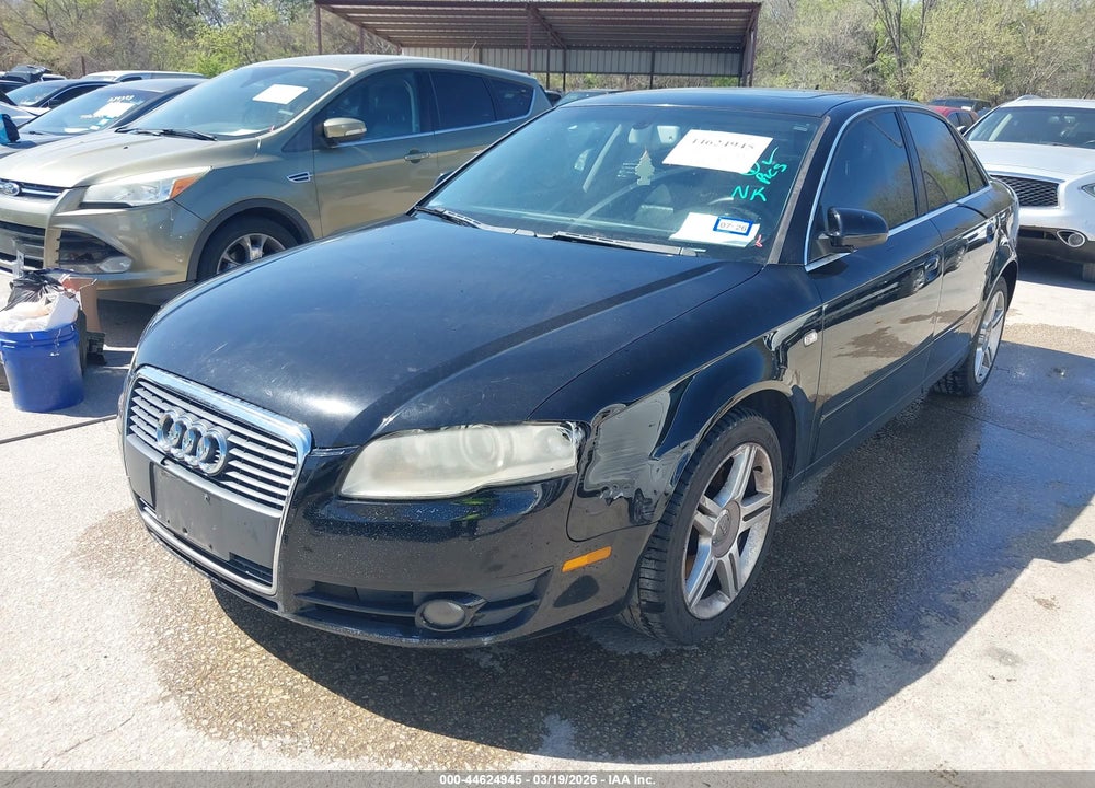 2007 AUDI A4 2.0T VIN: WAUAF78EX7A030670