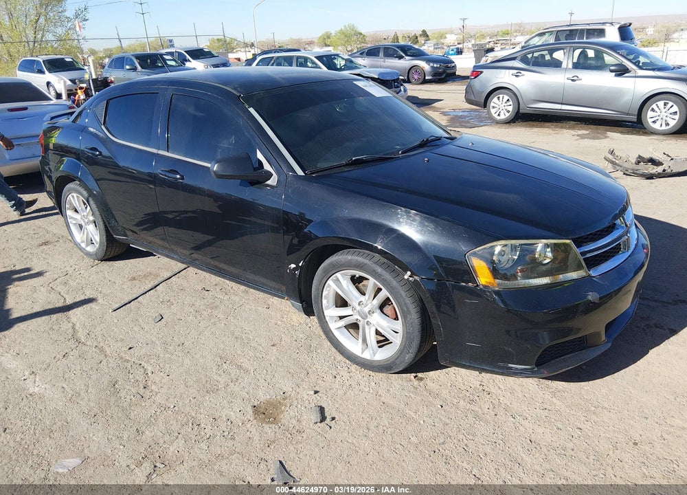 2013 DODGE AVENGER SE V6 VIN: 1C3CDZAG4DN526260