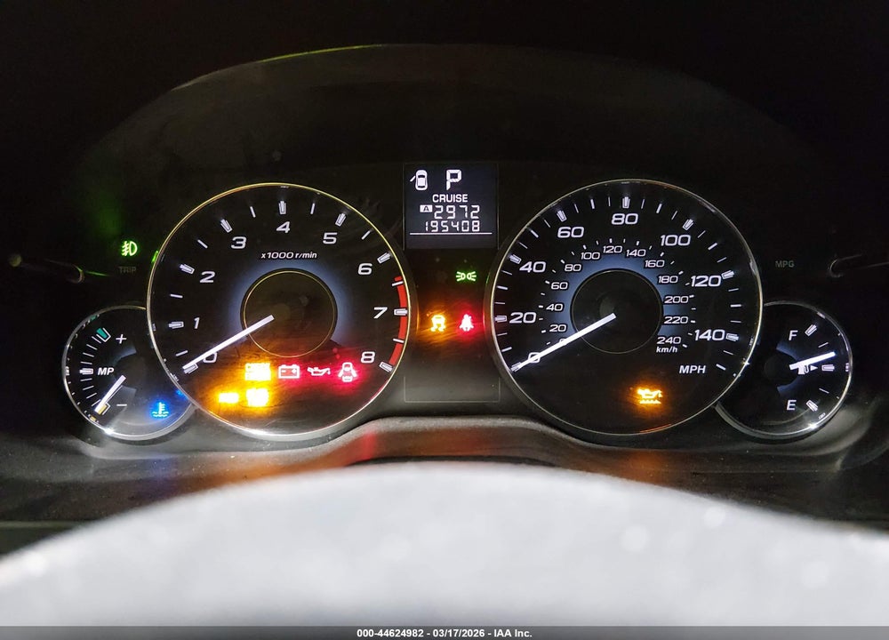 2011 SUBARU OUTBACK 2.5I PREMIUM VIN: 4S4BRCCCXB3326150