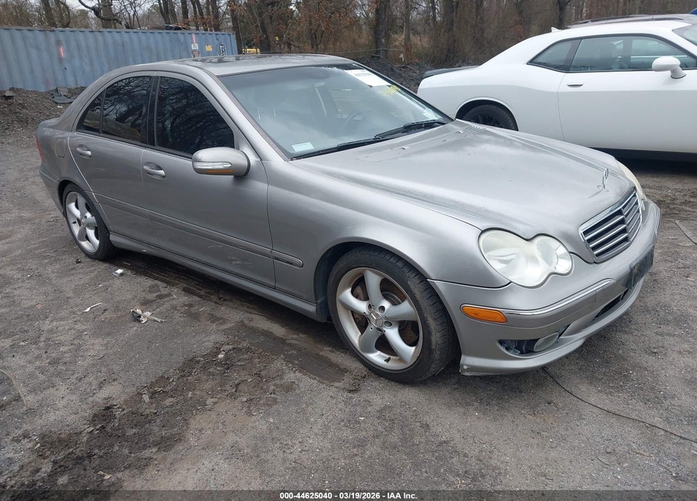 2005 MERCEDES-BENZ C 230 KOMPRESSOR SPORT VIN: WDBRF40J25F710509