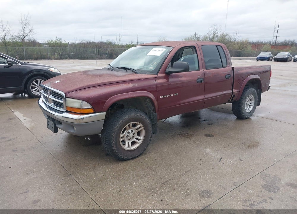 2002 DODGE DAKOTA SLT VIN: 1B7HG48N02S559660