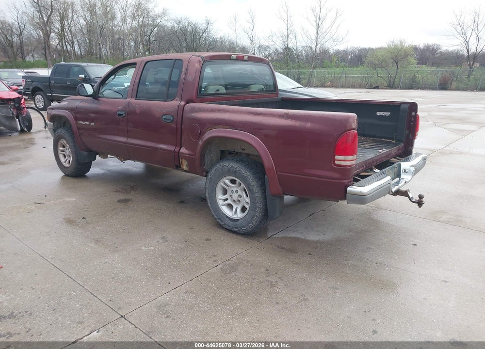 2002 DODGE DAKOTA SLT VIN: 1B7HG48N02S559660