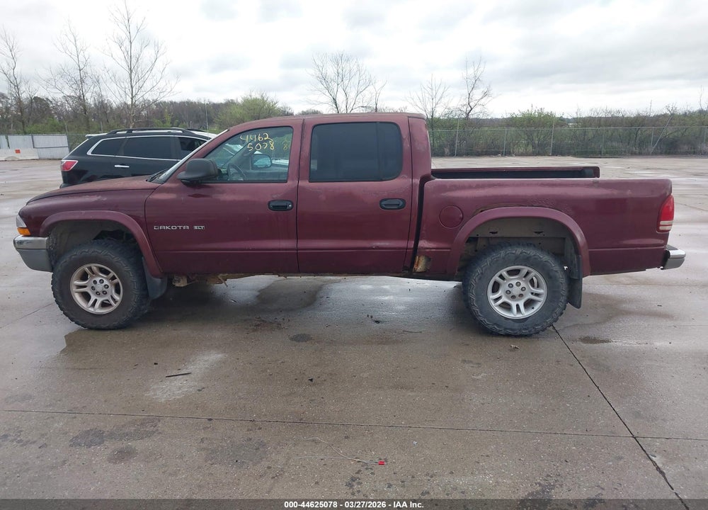 2002 DODGE DAKOTA SLT VIN: 1B7HG48N02S559660