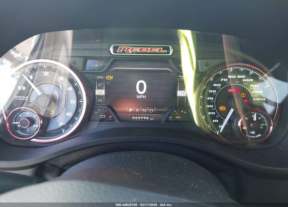 2020 RAM 1500 REBEL  4X4 5'7 BOX VIN: 1C6SRFLT3LN126326