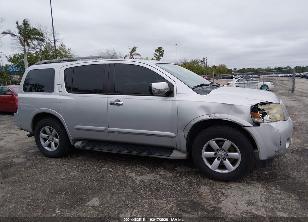 2011 NISSAN ARMADA SV VIN: 5N1AA0ND5BN605534
