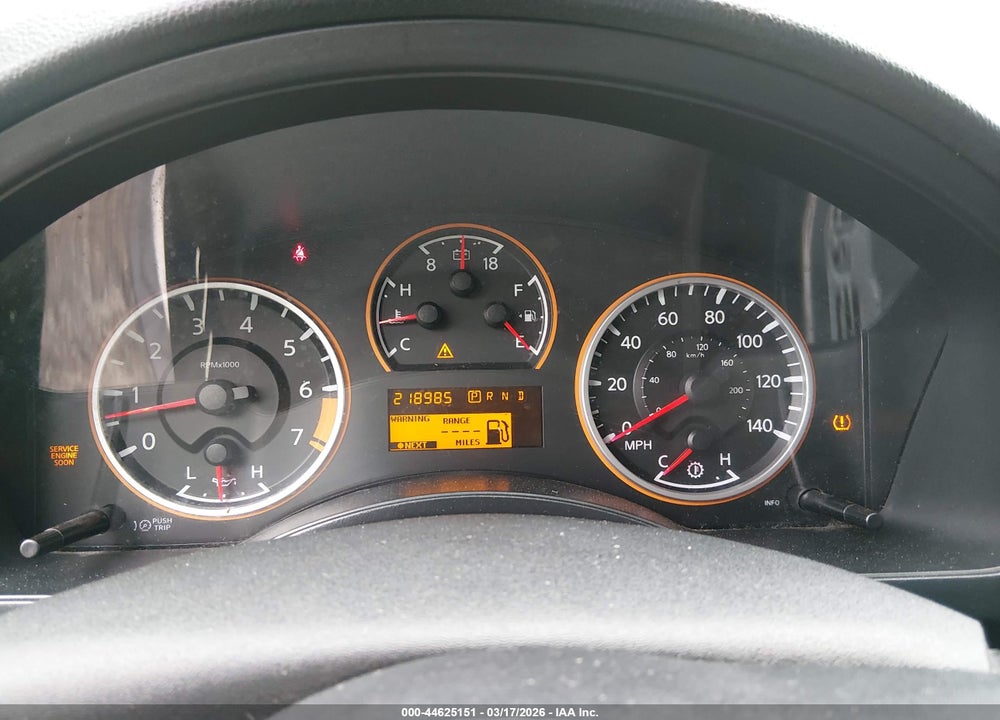 2011 NISSAN ARMADA SV VIN: 5N1AA0ND5BN605534