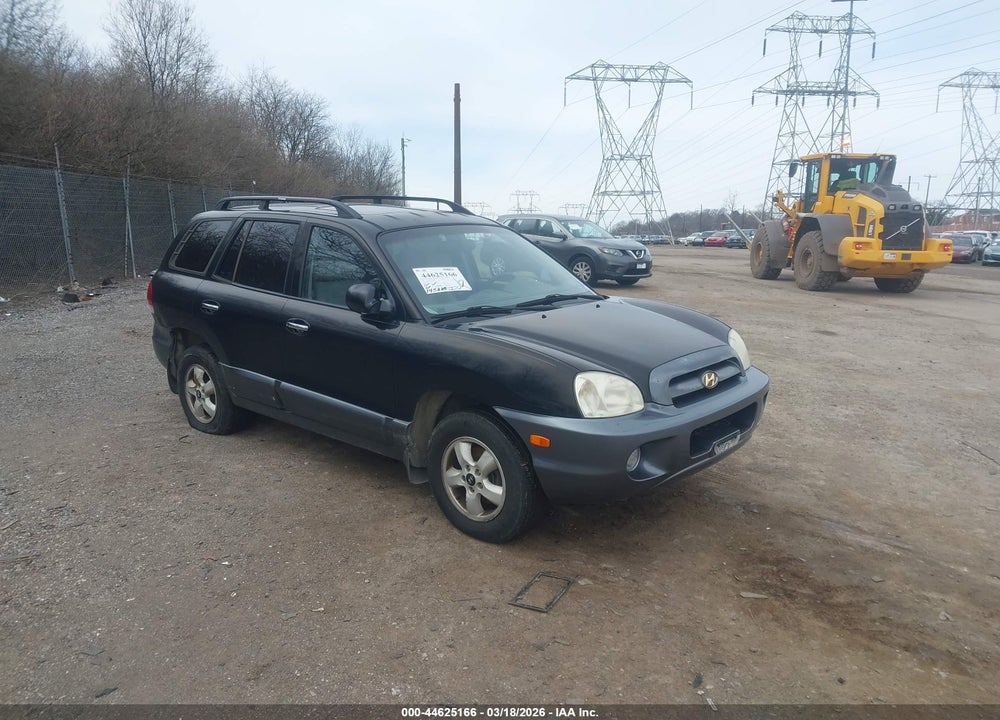 2006 HYUNDAI SANTA FE GLS/LIMITED VIN: KM8SC73E56U064211