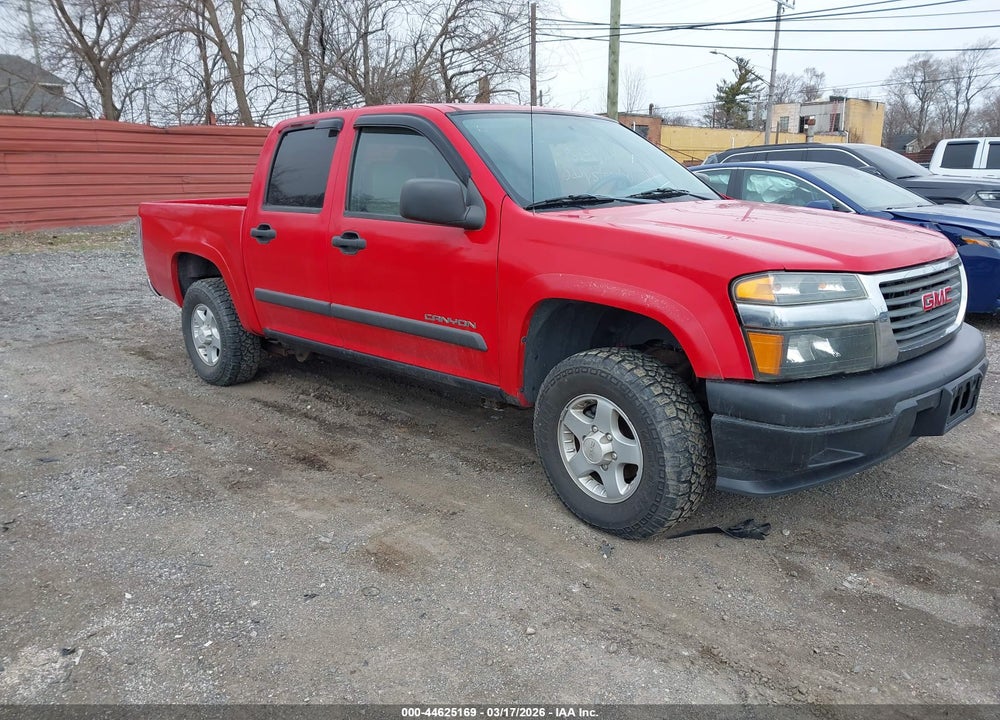 2005 GMC CANYON SLE VIN: 1GTDT136158252864