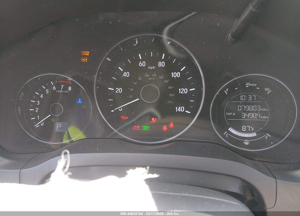 2018 HONDA HR-V EX VIN: 3CZRU5H55JM712523