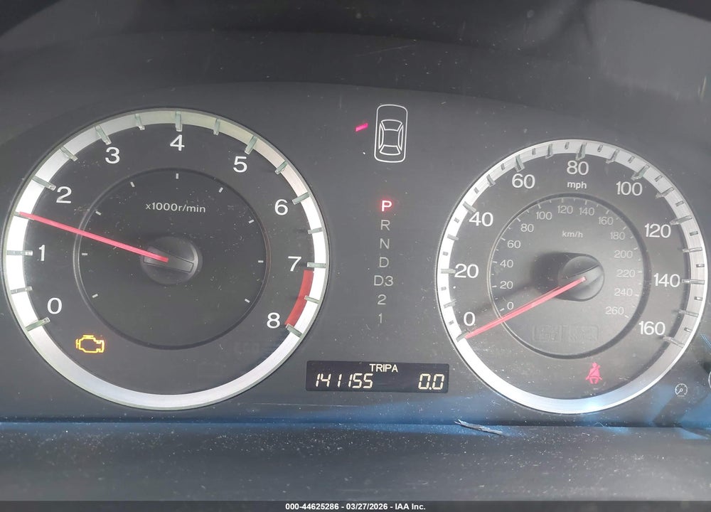 2009 HONDA ACCORD 2.4 EX-L VIN: 1HGCP26859A113551