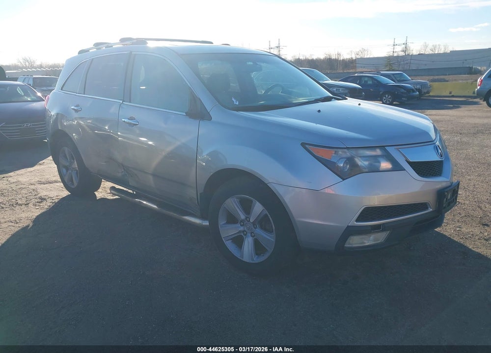 2012 ACURA MDX TECHNOLOGY PACKAGE VIN: 2HNYD2H36CH544885