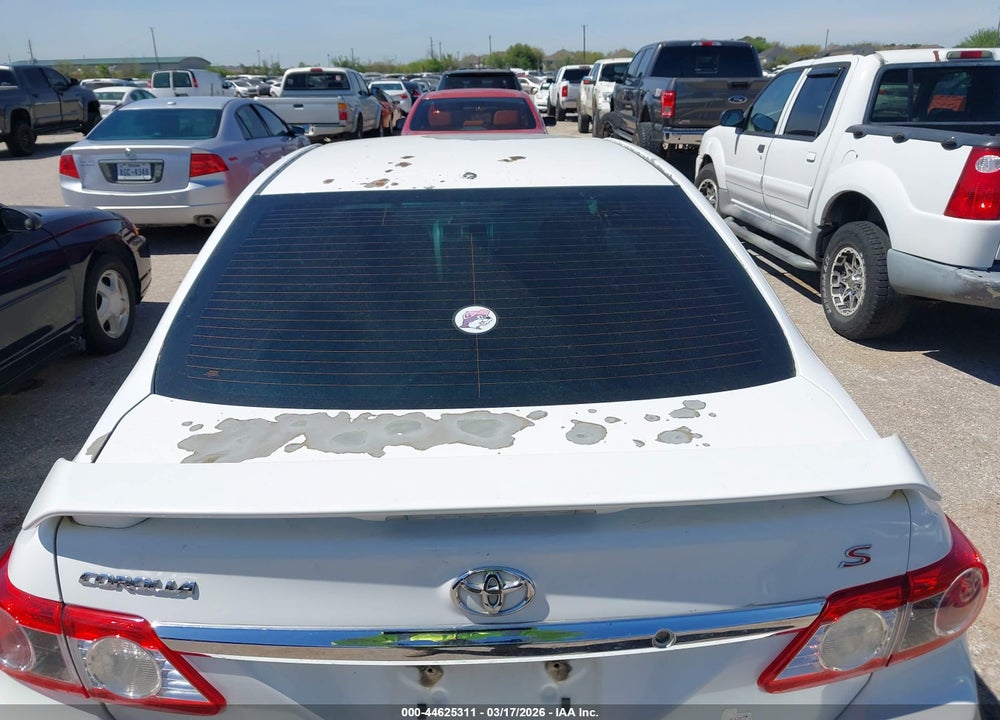 2013 TOYOTA COROLLA S VIN: 5YFBU4EE8DP076103