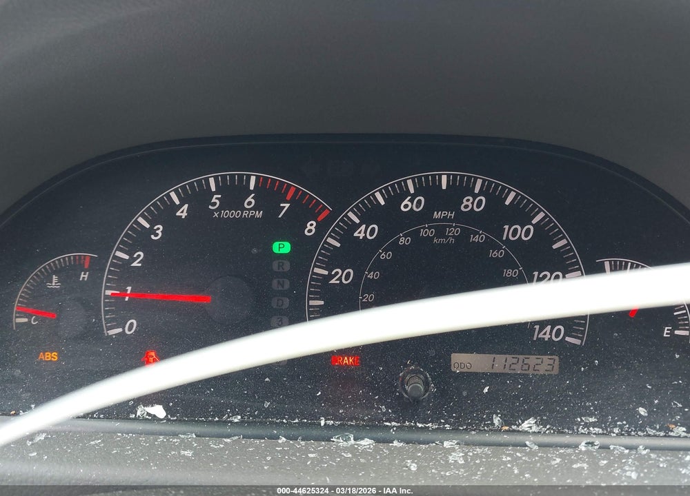 2006 TOYOTA CAMRY LE VIN: 4T1BE32K46U687586