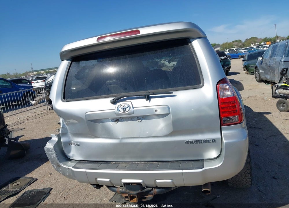 2007 TOYOTA 4RUNNER SPORT V8 VIN: JTEBT14R278041607