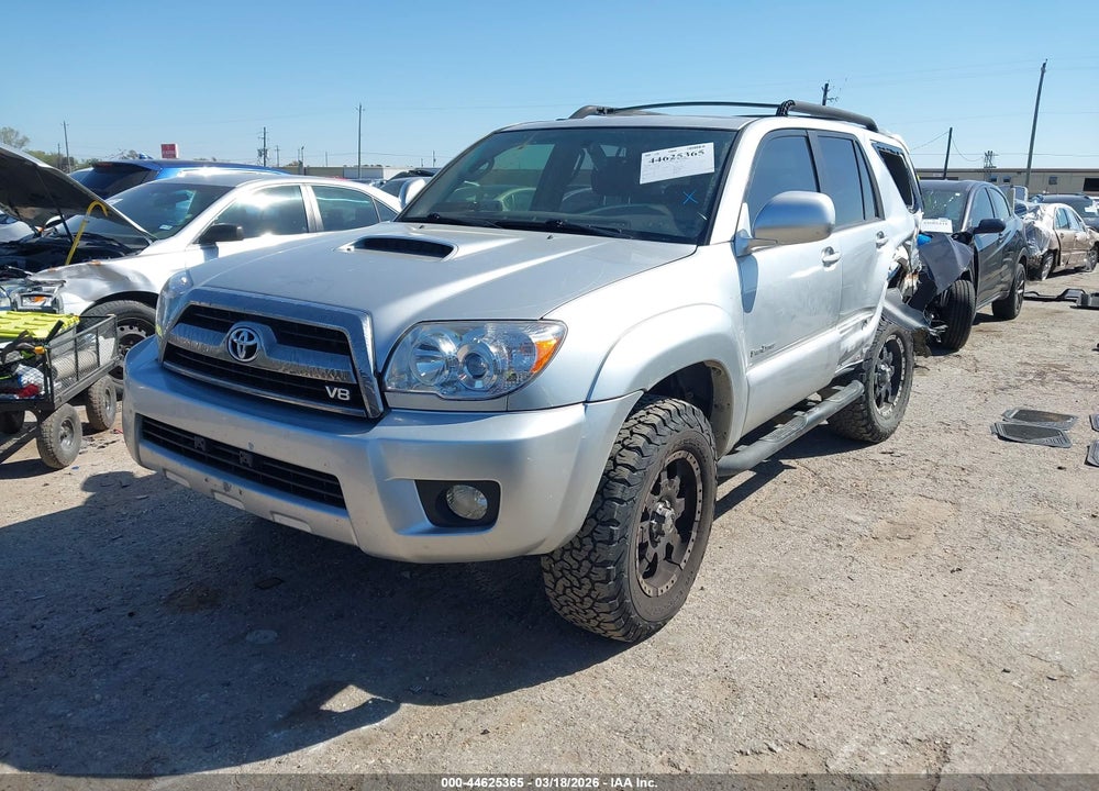 2007 TOYOTA 4RUNNER SPORT V8 VIN: JTEBT14R278041607