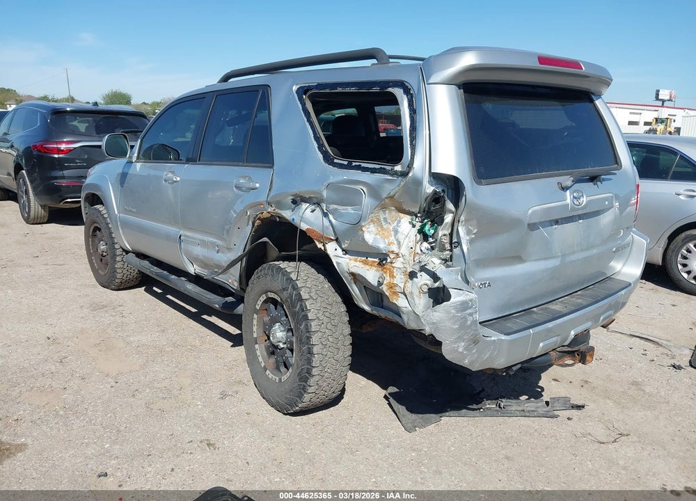 2007 TOYOTA 4RUNNER SPORT V8 VIN: JTEBT14R278041607