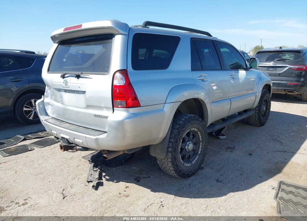 2007 TOYOTA 4RUNNER SPORT V8 VIN: JTEBT14R278041607