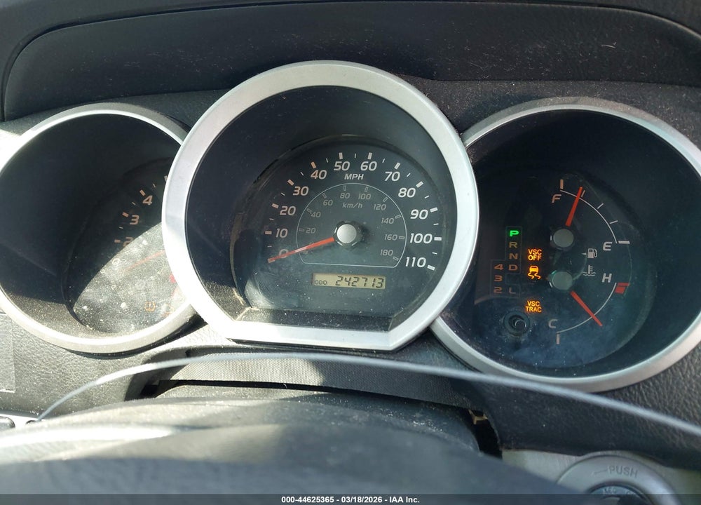 2007 TOYOTA 4RUNNER SPORT V8 VIN: JTEBT14R278041607