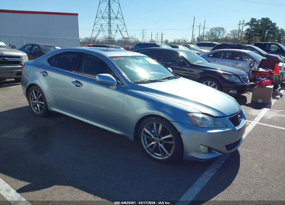 2008 LEXUS IS 250 VIN: JTHBK262582070020
