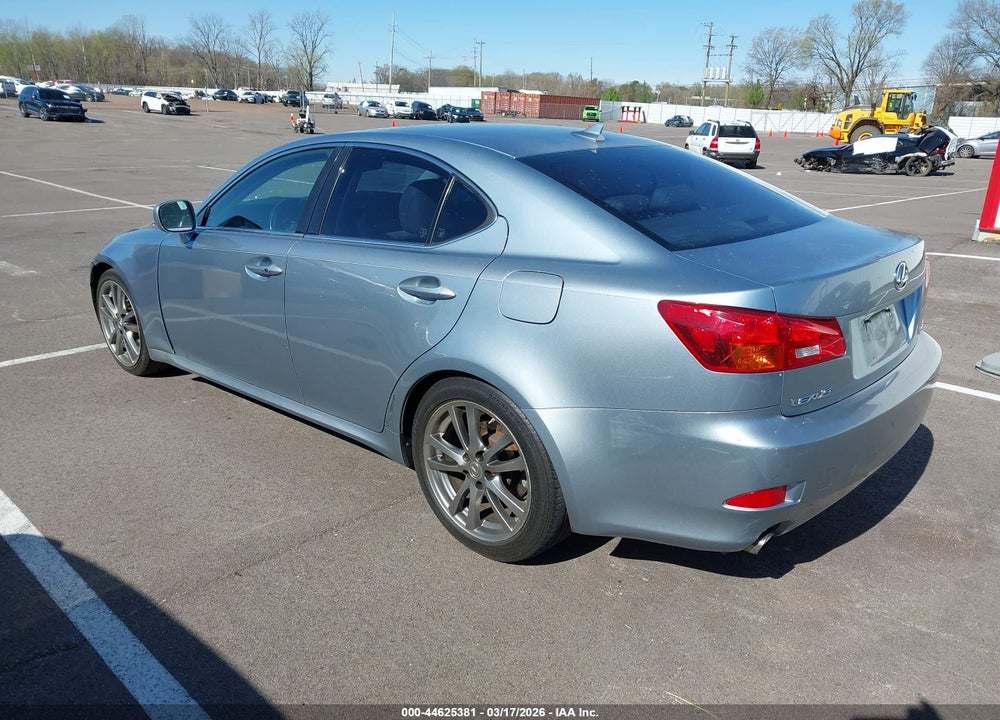 2008 LEXUS IS 250 VIN: JTHBK262582070020