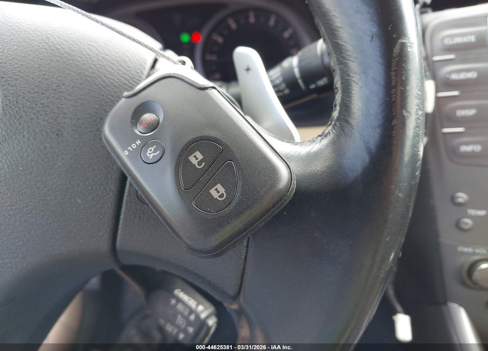 2008 LEXUS IS 250 VIN: JTHBK262582070020
