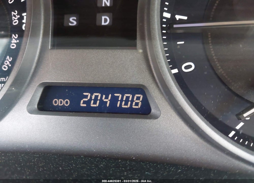 2008 LEXUS IS 250 VIN: JTHBK262582070020