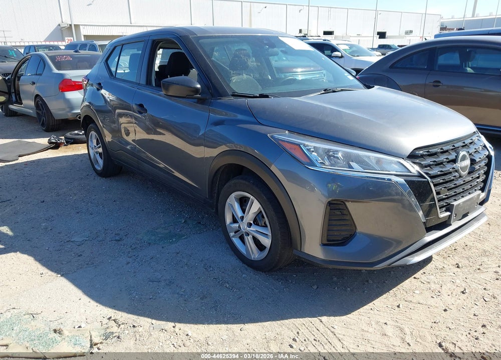 2022 NISSAN KICKS S XTRONIC CVT VIN: 3N1CP5BV8NL507014