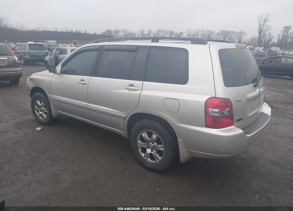 2004 TOYOTA HIGHLANDER V6 VIN: JTEEP21A640063156