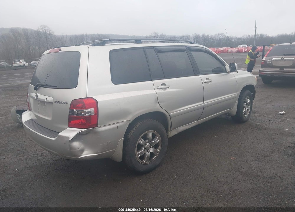 2004 TOYOTA HIGHLANDER V6 VIN: JTEEP21A640063156
