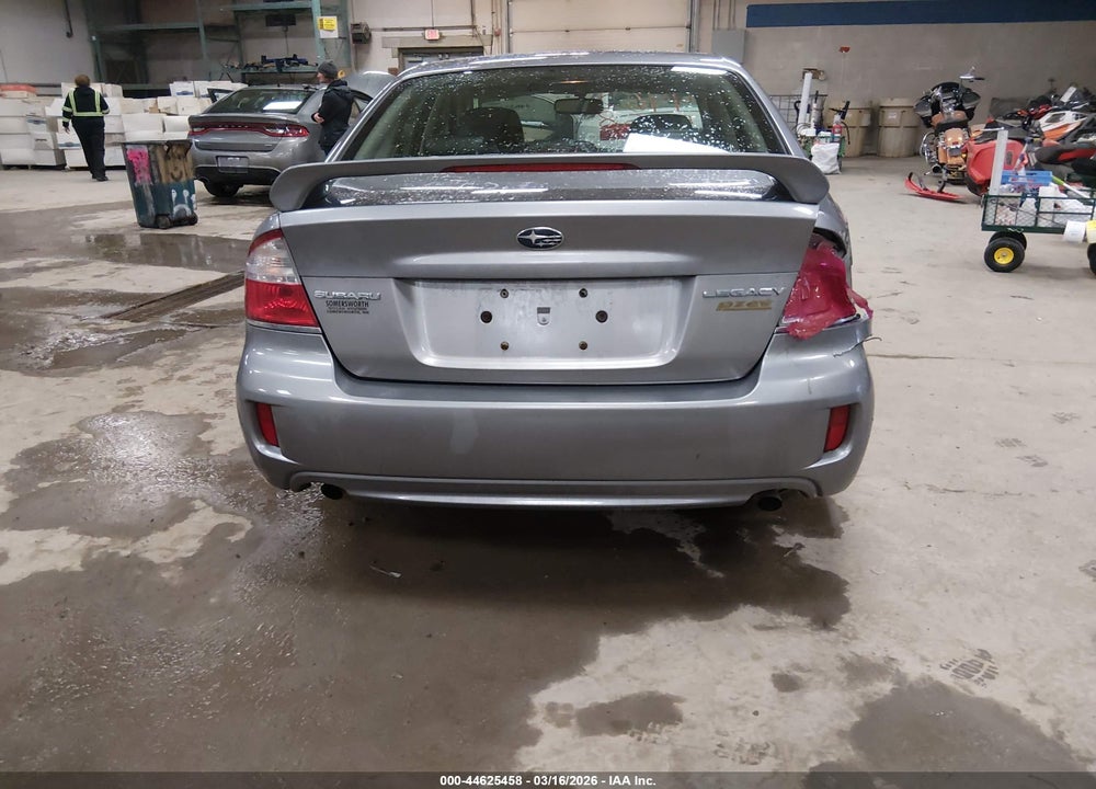 2008 SUBARU LEGACY 2.5I LIMITED VIN: 4S3BL626987211267