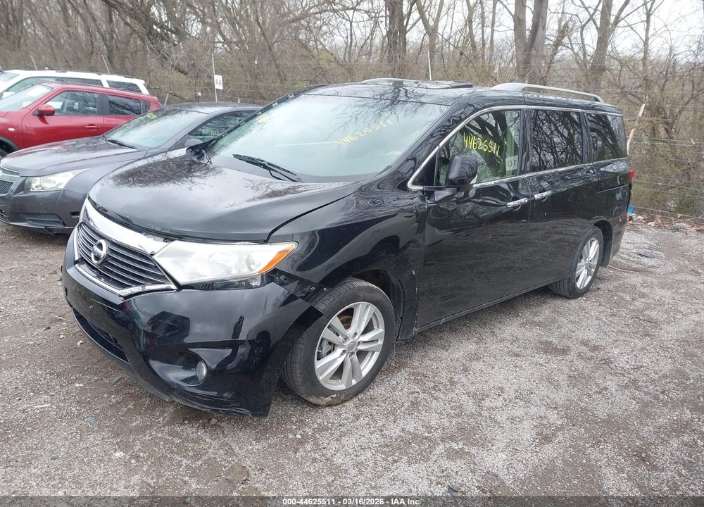 2012 NISSAN QUEST SL VIN: JN8AE2KP2C9046400