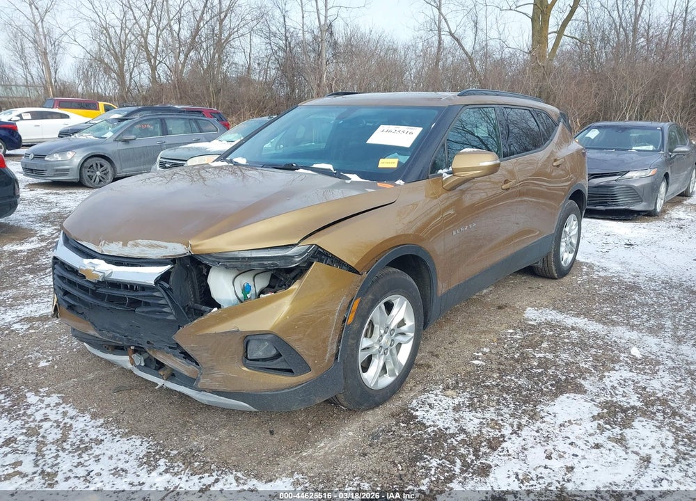 2019 CHEVROLET BLAZER VIN: 3GNKBGRS9KS642266