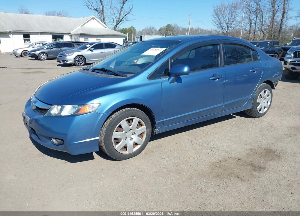 2011 HONDA CIVIC LX VIN: 2HGFA1F5XBH541668