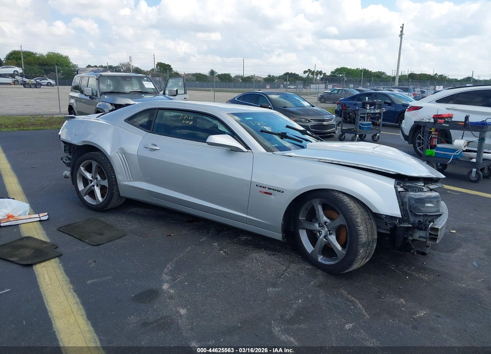 2014 CHEVROLET CAMARO 1LT VIN: 2G1FB1E37E9125838