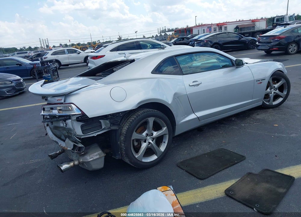 2014 CHEVROLET CAMARO 1LT VIN: 2G1FB1E37E9125838