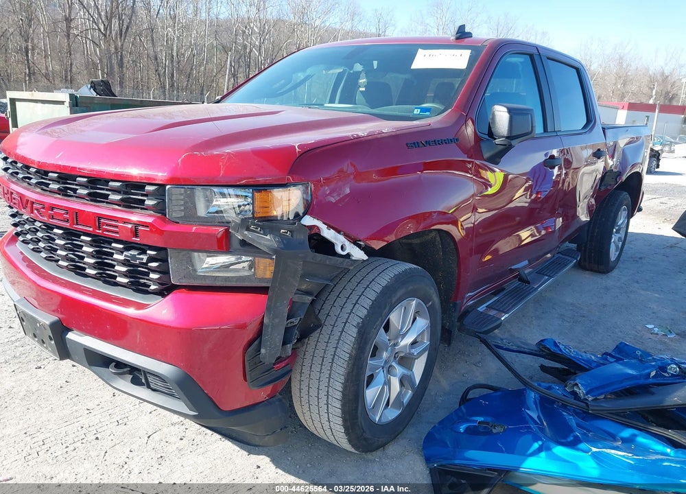 2022 CHEVROLET SILVERADO 1500 LTD 4WD  SHORT BED CUSTOM VIN: 3GCPYBEK3NG173690